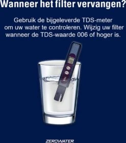 ZeroWater - 2,4 Liter - Ronde Waterfilterkan - Met Gratis Waterfilter & TDS Meter 14 ZeroWater - 2,4 Liter - Ronde Waterfilterkan - Met Gratis Waterfilter & TDS Meter -Koffiedrank Winkel 1058x1200 4