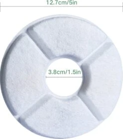 Drinkfontein Filters 6 Stuks - Navulling Kattenfontein - Water Filter - Drinkfilters - Filter Waterreservoir - Waterfilter Drinkfontein -Koffiedrank Winkel 1061x1200