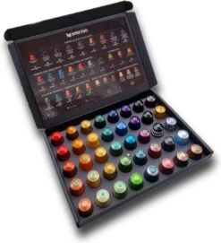 Koffie Proeverij Pakket Groot 40 Stuks Verschillende Smaken Met Mystery Card 'Get Well Soon' Met Persoonlijke (video) Boodschap | Verjaardag | Sinterklaas | Kerstpakket | Vaderdag | Moederdag | Jubileum | Valentijnsdag -Koffiedrank Winkel 1093x1200 1