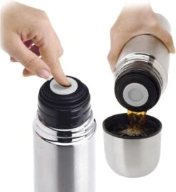 Merkloos Excellent Houseware Bullet Isolatiekan - 0,5 L - RVS -Koffiedrank Winkel 1098x1200