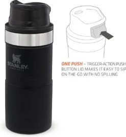 Stanley Trigger-Action Travel Mug 0.47L - Thermosfles - Matt Black 29 Stanley Trigger-Action Travel Mug 0.47L - Thermosfles - Matt Black -Koffiedrank Winkel 1106x1200