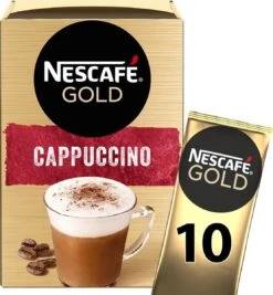 Nescafé Gold Cappuccino Oploskoffie - Ongezoet - 6 Doosjes à 10 Zakjes -Koffiedrank Winkel 1110x1200 2