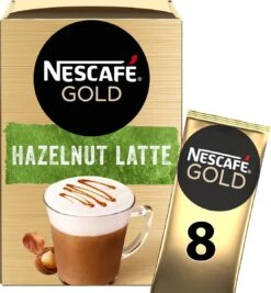 Nescafé Gold Hazelnoot Latte Oploskoffie - 6 Doosjes à 8 Zakjes -Koffiedrank Winkel 1111x1200 7