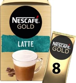Nescafé Gold Latte Macchiato Oploskoffie - 6 Doosjes à 8 Zakjes -Koffiedrank Winkel 1111x1200 8