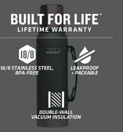 Stanley The Legendary Classic Bottle 0,75L - Thermosfles - Hammertone Green -Koffiedrank Winkel 1113x1200 11