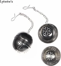 *** 2x RVS Thee Ei – Theefilter Mannetje – Losse Theezeef – Infuser - Theemannetje – 2 Stuks - Van Heble® *** -Koffiedrank Winkel 1114x1200 12