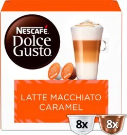Nescafé Dolce Gusto Caramel Macchiato Capsules - 48 Koffiecups 13 Nescafé Dolce Gusto Caramel Macchiato Capsules - 48 Koffiecups -Koffiedrank Winkel 1122x1200 3