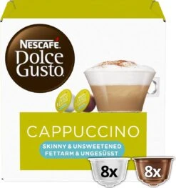 Nescafé Dolce Gusto Cappuccino Light Capsules - 48 Koffiecups -Koffiedrank Winkel 1129x1200 3