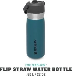 Stanley The IceFlow™ Flip Straw Water Bottle 0,65L - Thermosfles - Saffron -Koffiedrank Winkel 1130x1200