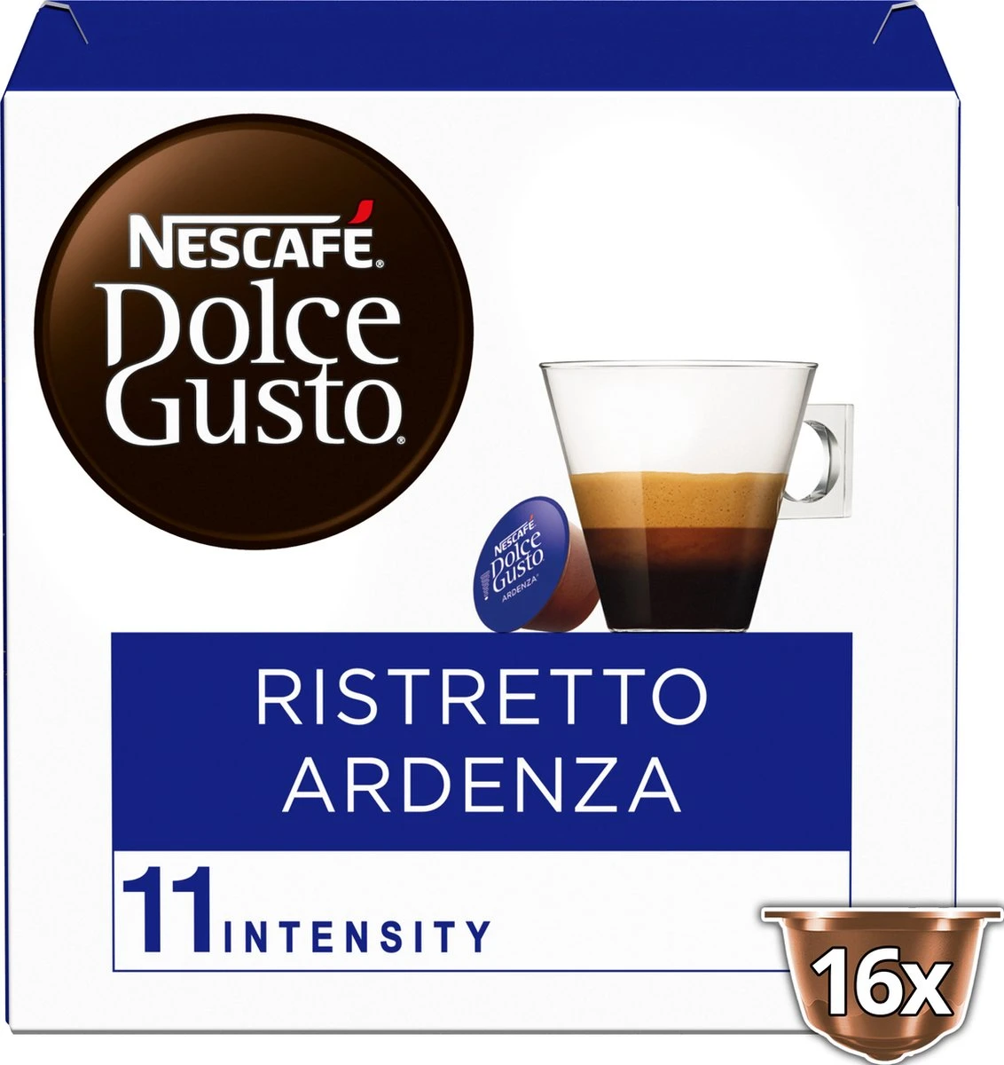 Nescafé Dolce Gusto Espresso Ristretto Ardenza Capsules - 48 Koffiecups 3 Nescafé Dolce Gusto Espresso Ristretto Ardenza Capsules - 48 Koffiecups - Afbeelding 3