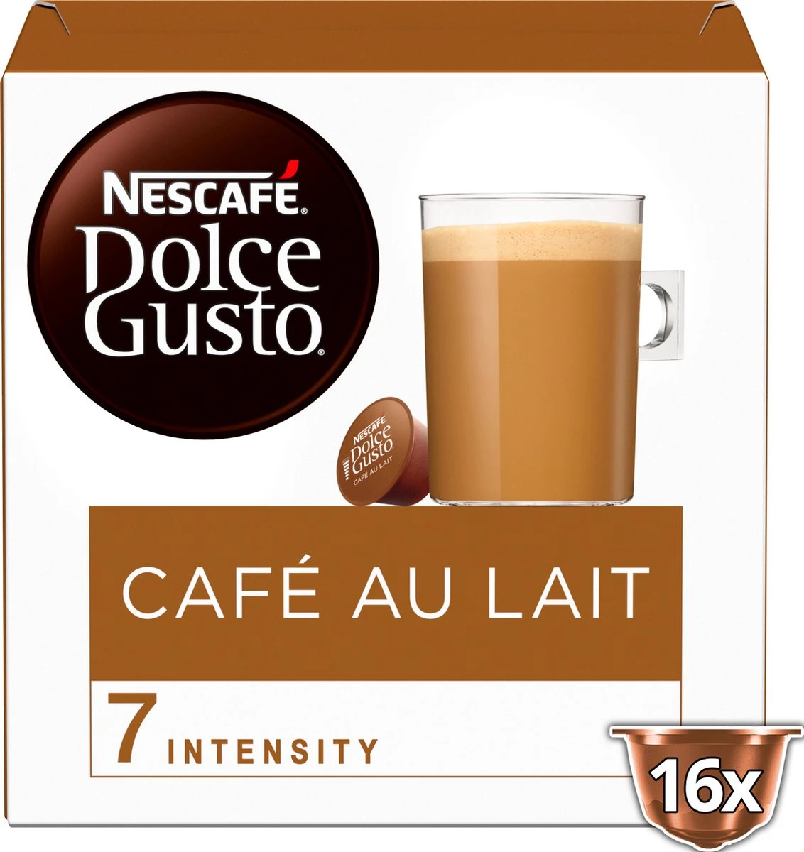 Nescafé Dolce Gusto - Capsules - Cafe Au Lait - 48 Koffiecups - Geschikt Voor 24 Koppen Koffie 3 Nescafé Dolce Gusto - Capsules - Cafe Au Lait - 48 Koffiecups - Geschikt Voor 24 Koppen Koffie - Afbeelding 3