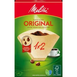 Melitta Classic Aroma Koffiefilter - Formaat 1/2 - 40 Stuks
