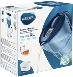 BRITA - Waterfilterkan Marella XL - Blauw - 3,5L -Koffiedrank Winkel 1149x1200