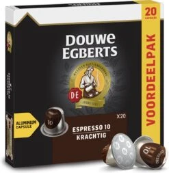 Douwe Egberts Espresso Krachtig Koffiecups - Intensiteit 10/12 - 10 X 20 Capsules -Koffiedrank Winkel 1171x1200 2