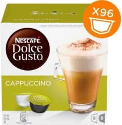 Nescafé Dolce Gusto Cappuccino - 6 X 16 Capsules -Koffiedrank Winkel 1171x1200 3