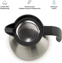 Blumtal Thermoskan Carla - Hoogwaardige Thermosfles - Voor Warme Dranken - Donkergroen -Koffiedrank Winkel 1173x1200 3