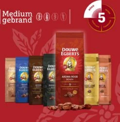 Douwe Egberts Aroma Rood Koffiebonen - 6 X 500 Gram -Koffiedrank Winkel 1181x1200 1