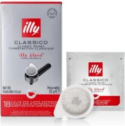 Illy ESE 18 Servings Monodose Normaal -Koffiedrank Winkel 1191x1200 1