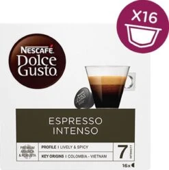 Nescafé Dolce Gusto Espresso Intenso Cups - 3 X 16 Stuks -Koffiedrank Winkel 1197x1200 9