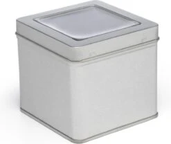 Bredemeijer - Theedoos Naturel Bamboe +4 Blikjes +lepel -Koffiedrank Winkel 1200x1012 1