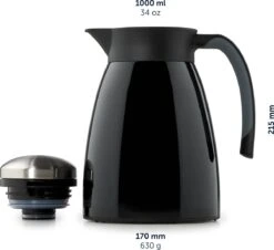 Blumtal Thermoskan Carla - Hoogwaardige Thermosfles - Voor Warme Dranken - Donkergroen -Koffiedrank Winkel 1200x1098