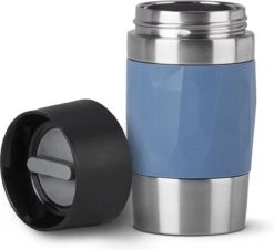 Tefal Compact Travel Mug Compact Thermosfles - 0,3 L - Blauw 13 Tefal Compact Travel Mug Compact Thermosfles - 0,3 L - Blauw -Koffiedrank Winkel 1200x1099