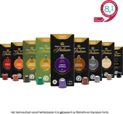 Gran Maestro Italiano - Koffiecups - Nespresso Compatibel Proefpakket - Espresso, Lungo En Meer - 10 X 20 Cups