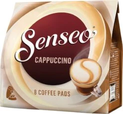 Senseo Cappuccino Koffiepads - 2/9 Intensiteit - 10 X 8 Pads -Koffiedrank Winkel 1200x1116 2