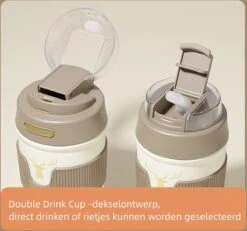 Floraweg Cup - Drinkbeker To GO- Lekvrij Dubbelwandig ,RVS 316, Thermosbeker Koffiebeker- Koffie En Thee - 400ml Waarschuw En Koud Drankje- Grijs -Koffiedrank Winkel 1200x1121 1