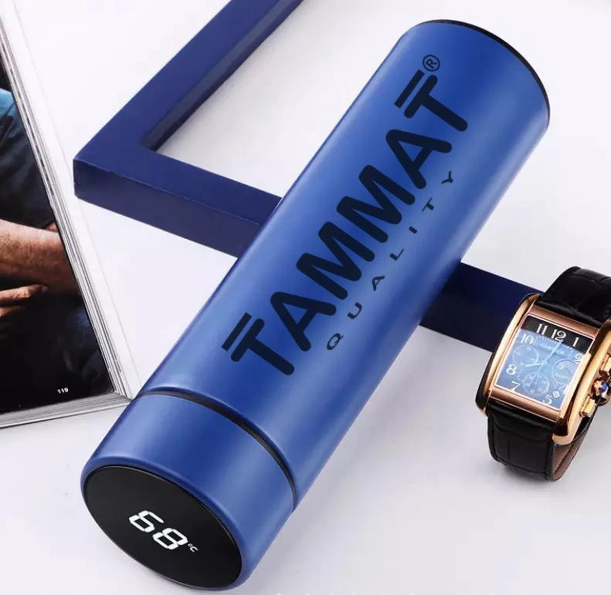 Slimme Thermosfles Met LCD Temperatuur Display - Curver Isolatiefles 0,5 Liter - Dubbelwandige Thermosfles - Thermosbeker - Isoleerfles - Thermoskan - Travel Mug - Bidon Drinkfles - Koffiebeker - Drinkflessen - RVS - Smart Thermos - Bidon - Metaal 2 Slimme Thermosfles Met LCD Temperatuur Display - Curver Isolatiefles 0,5 Liter - Dubbelwandige Thermosfles - Thermosbeker - Isoleerfles - Thermoskan - Travel Mug - Bidon Drinkfles - Koffiebeker - Drinkflessen - RVS - Smart Thermos - Bidon - Metaal - Afbeelding 2