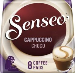 Senseo Cappuccino Choco Koffiepads - 2/9 Intensiteit - 4 X 8 Pads -Koffiedrank Winkel 1200x1180 3