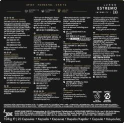 L'OR Lungo Estremo (10) - 10 X 20 Koffiecups -Koffiedrank Winkel 1200x1186 11