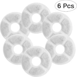 Drinkfontein Filters 6 Stuks - Navulling Kattenfontein - Water Filter - Drinkfilters - Filter Waterreservoir - Waterfilter Drinkfontein -Koffiedrank Winkel 1200x1188