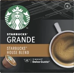 Starbucks By Dolce Gusto House Blend Medium Roast Capsules - 36 Koffiecups -Koffiedrank Winkel 1200x1195 5