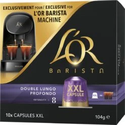 L'OR BARISTA XXL Lungo Profondo (8) - 5 X 10 Koffiecups -Koffiedrank Winkel 1200x1196 8