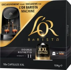 L'OR BARISTA XXL Ristretto (11) - 5 X 10 Koffiecups -Koffiedrank Winkel 1200x1197 19