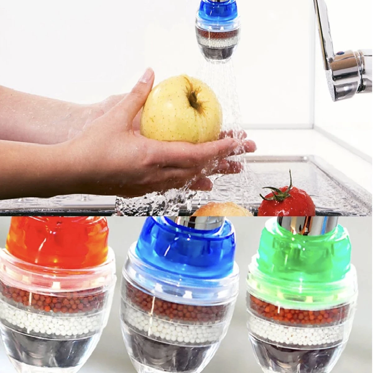 Kraanwater Filter-schoon Drinkwater- Anti Kalk Water- Water Reiniger-waterzuiveraar- Waterzuivering- Kraanfilter- Water Filter- Waterontharder 3 Kraanwater Filter-schoon Drinkwater- Anti Kalk Water- Water Reiniger-waterzuiveraar- Waterzuivering- Kraanfilter- Water Filter- Waterontharder - Afbeelding 3