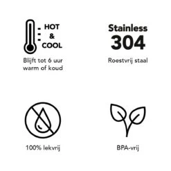 Lock&Lock RVS Thermos Lunchbox - Voedselcontainer - Voedseldrager - Lunchpot - Snackbox - Soepbeker To Go - Warme Maaltijden - Volwassenen - 500ml - Houdt Tot 6 Uur Warm - Lekvrij - Wit -Koffiedrank Winkel 1200x1198 12