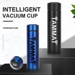 Slimme Thermosfles Met LCD Temperatuur Display - Curver Isolatiefles 0,5 Liter - Dubbelwandige Thermosfles - Thermosbeker - Isoleerfles - Thermoskan - Travel Mug - Bidon Drinkfles - Koffiebeker - Drinkflessen - RVS - Smart Thermos - Metaal -Koffiedrank Winkel 1200x1200 174