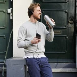 Mepal – Isoleerfles Ellipse 900 Ml – Houdt Je Drankje 12 Uur Warm En 24 Uur Koud – Natural Brushed – Geschikt Voor Bruiswater – Thermosfles – Lekdicht -Koffiedrank Winkel 1200x1200 245