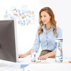 BRITA - Fill&Serve Waterfilterkaraf - 1,3L - Wit Grafiet - Inclusief 1 MicroDisc Waterfilter -Koffiedrank Winkel 1200x1200 268