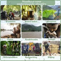 Waterfilter Survival Steddy Pro - Zuiver Gratis Drinkwater - Waterfles Waterzuivering - Waterfilter Kraan - Outdoor - FILTER 4000 LITER! -Koffiedrank Winkel 1200x1200 285