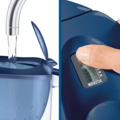BRITA - Waterfilterkan Marella Cool - Blauw - 2,4L + 3 MAXTRA+ Waterfilterpatronen 25 BRITA - Waterfilterkan Marella Cool - Blauw - 2,4L + 3 MAXTRA+ Waterfilterpatronen -Koffiedrank Winkel 1200x1200 290