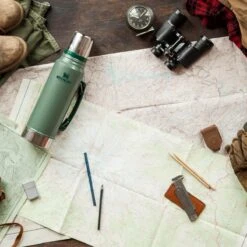 Stanley The Legendary Classic Bottle 1,00L - Thermosfles - Hammertone Green -Koffiedrank Winkel 1200x1200 34