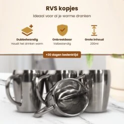 Lupine Beker RVS Dubbelwandig 200ml Lang Warm Set Van 2 Kopjes Mooie Set Bekers Van Roestvrij Staal -Koffiedrank Winkel 1200x1200 379