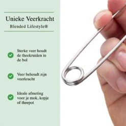 Theezeef Met Handvat Inclusief Lekplaatje - Set Van 2 Stuks - Thee Ei Voor Losse Thee - Theefilter Voor Losse Thee - Thee Infuser 10 Theezeef Met Handvat Inclusief Lekplaatje - Set Van 2 Stuks - Thee Ei Voor Losse Thee - Theefilter Voor Losse Thee - Thee Infuser -Koffiedrank Winkel 1200x1200 496