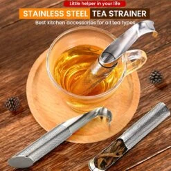 BOTC Thee Infuser - RVS - Theezeef - Thee Knijptang - Thee Ei - Theepot Infuser - Theezeefje -KOMEO160 -Koffiedrank Winkel 1200x1200 508