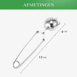 Theezeef Met Handvat Inclusief Lekplaatje - Set Van 3 Stuks - Thee Ei Voor Losse Thee - Theefilter Voor Losse Thee - Thee Infuser 17 Theezeef Met Handvat Inclusief Lekplaatje - Set Van 3 Stuks - Thee Ei Voor Losse Thee - Theefilter Voor Losse Thee - Thee Infuser -Koffiedrank Winkel 1200x1200 527