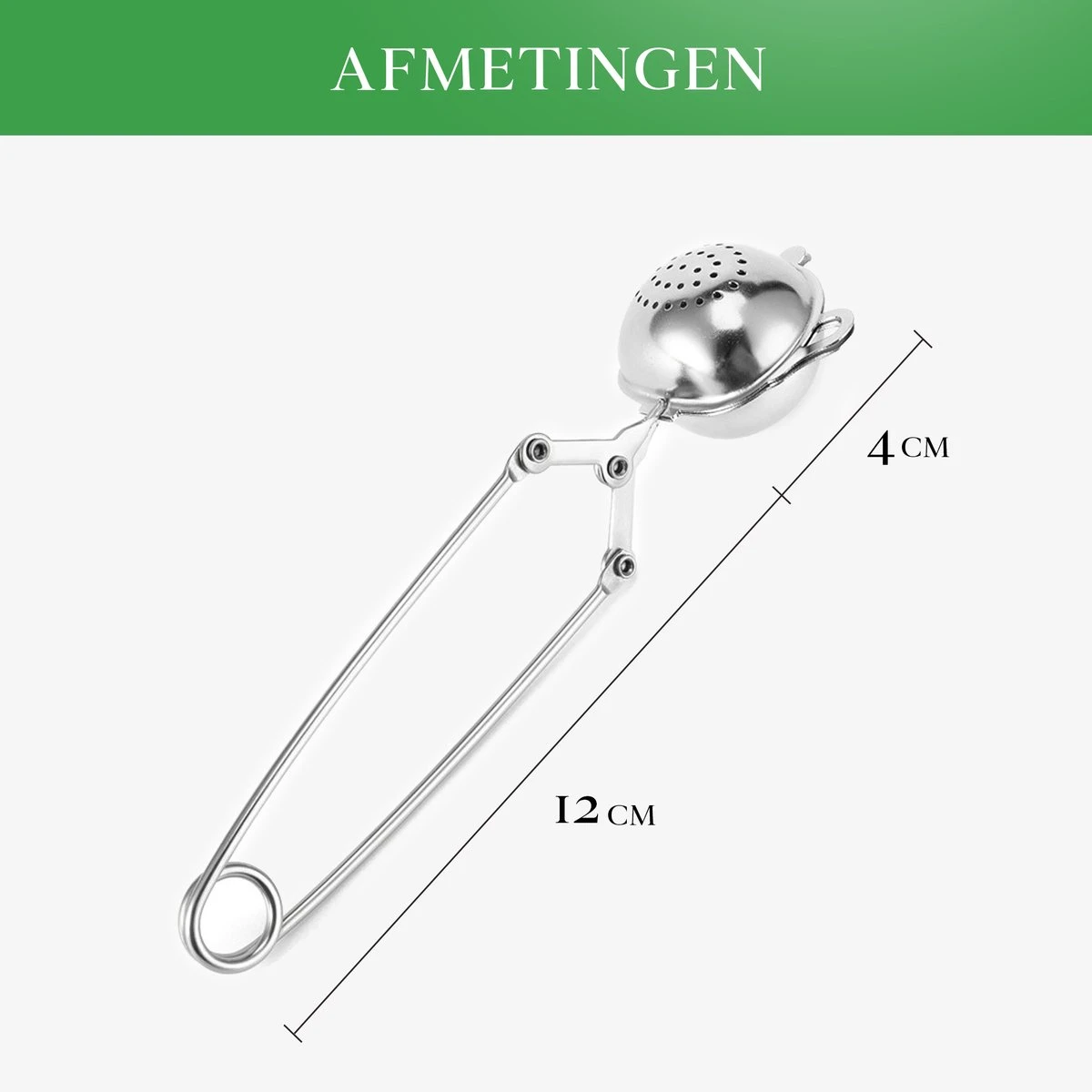 Theezeef Met Handvat Inclusief Lekplaatje - Set Van 3 Stuks - Thee Ei Voor Losse Thee - Theefilter Voor Losse Thee - Thee Infuser 9 Theezeef Met Handvat Inclusief Lekplaatje - Set Van 3 Stuks - Thee Ei Voor Losse Thee - Theefilter Voor Losse Thee - Thee Infuser - Afbeelding 9