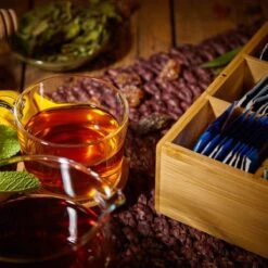 Bambuswald© Houten Theedoos Met 6 Vakken Gemaakt Van 100% Duurzame Bamboe -Koffiedrank Winkel 1200x1200 558